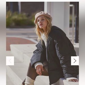 Free People Trapeze Haley puffer jacket